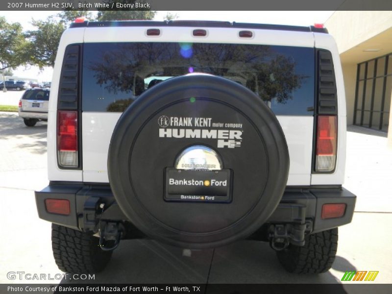 Birch White / Ebony Black 2007 Hummer H2 SUV
