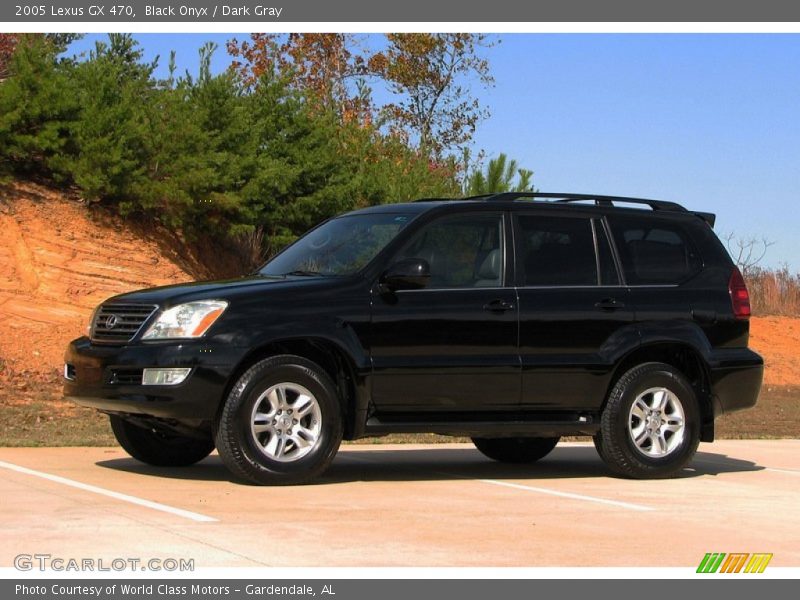 Black Onyx / Dark Gray 2005 Lexus GX 470
