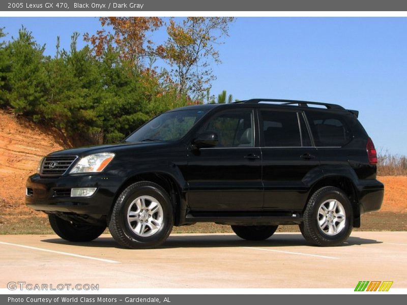 Black Onyx / Dark Gray 2005 Lexus GX 470