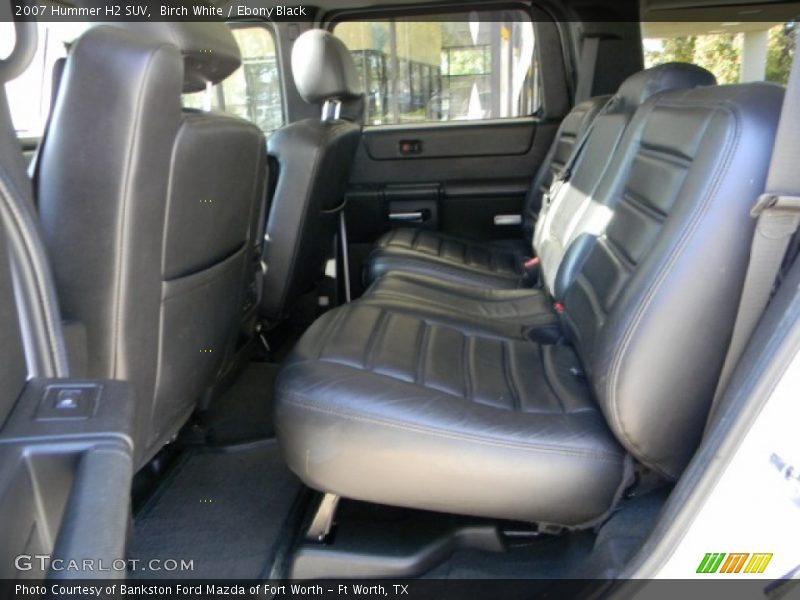 Birch White / Ebony Black 2007 Hummer H2 SUV