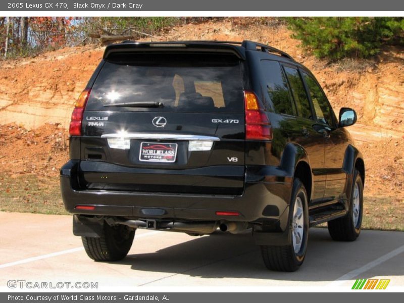 Black Onyx / Dark Gray 2005 Lexus GX 470