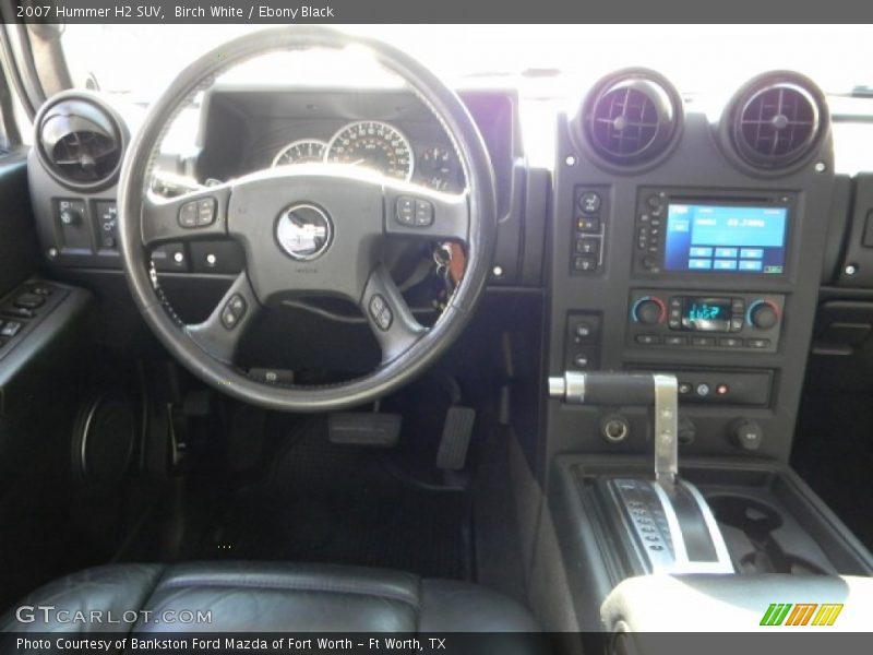 Birch White / Ebony Black 2007 Hummer H2 SUV