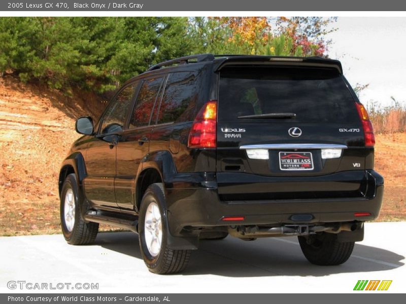 Black Onyx / Dark Gray 2005 Lexus GX 470