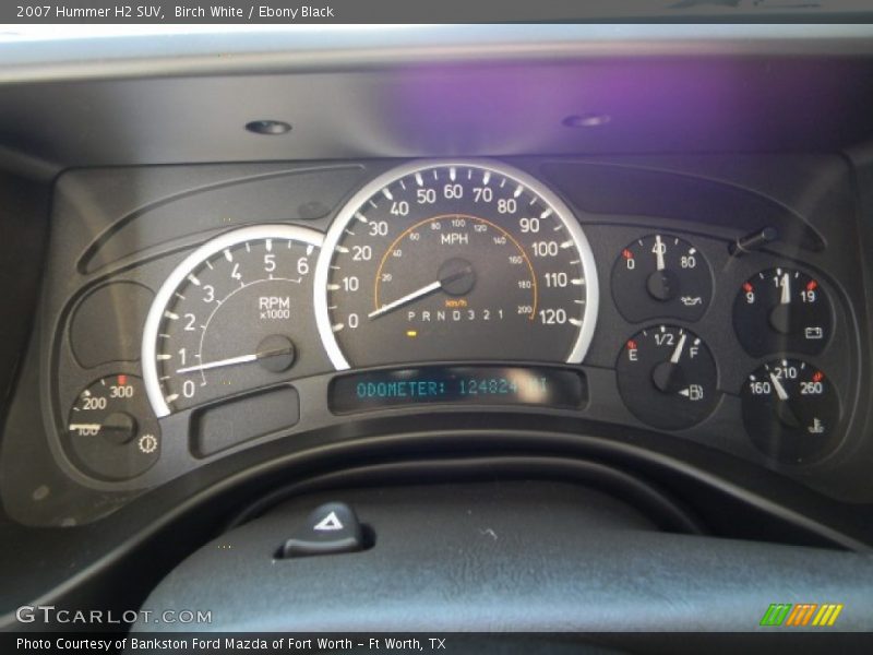  2007 H2 SUV SUV Gauges