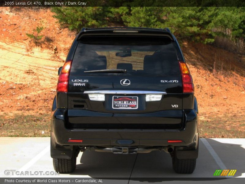Black Onyx / Dark Gray 2005 Lexus GX 470