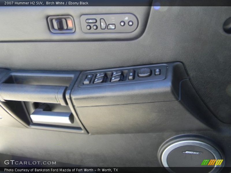 Birch White / Ebony Black 2007 Hummer H2 SUV