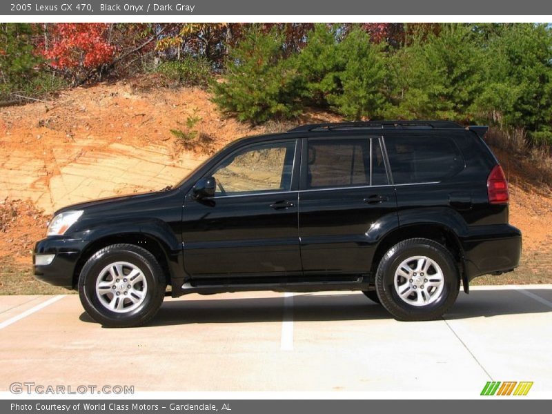 Black Onyx / Dark Gray 2005 Lexus GX 470