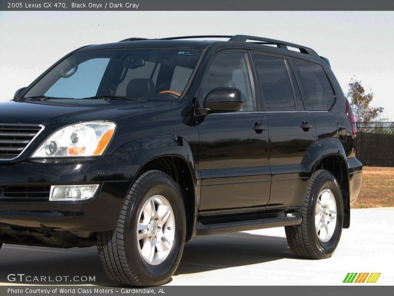 Black Onyx / Dark Gray 2005 Lexus GX 470