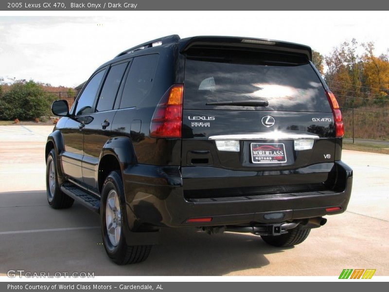 Black Onyx / Dark Gray 2005 Lexus GX 470