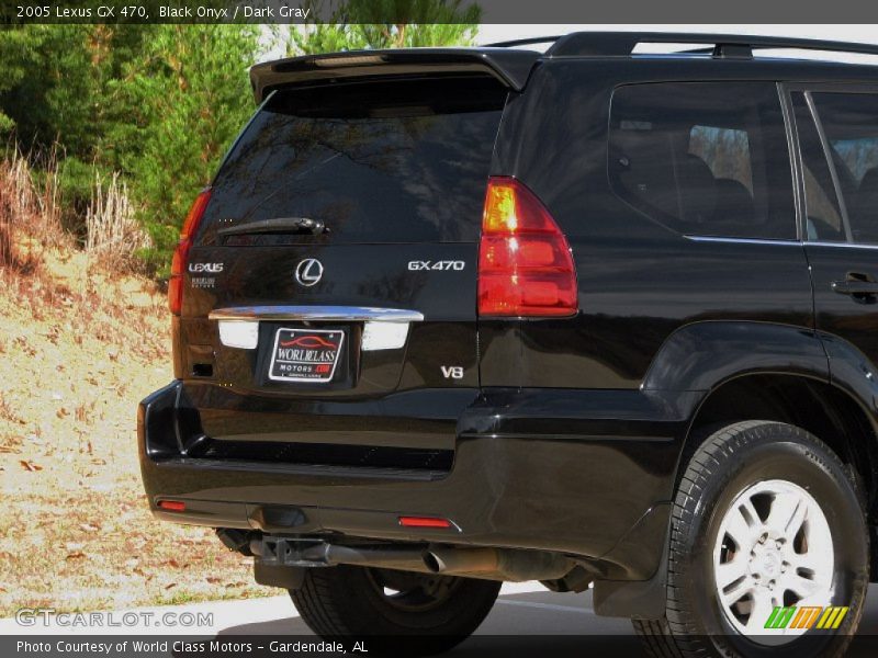 Black Onyx / Dark Gray 2005 Lexus GX 470