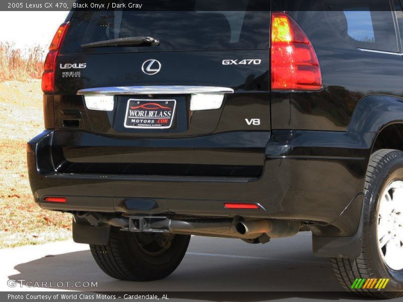 Black Onyx / Dark Gray 2005 Lexus GX 470