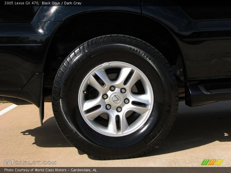 Black Onyx / Dark Gray 2005 Lexus GX 470