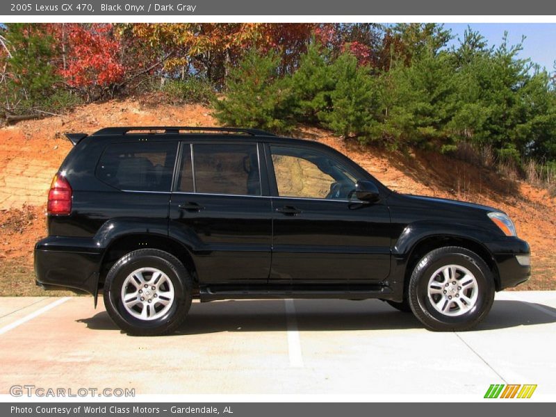 Black Onyx / Dark Gray 2005 Lexus GX 470