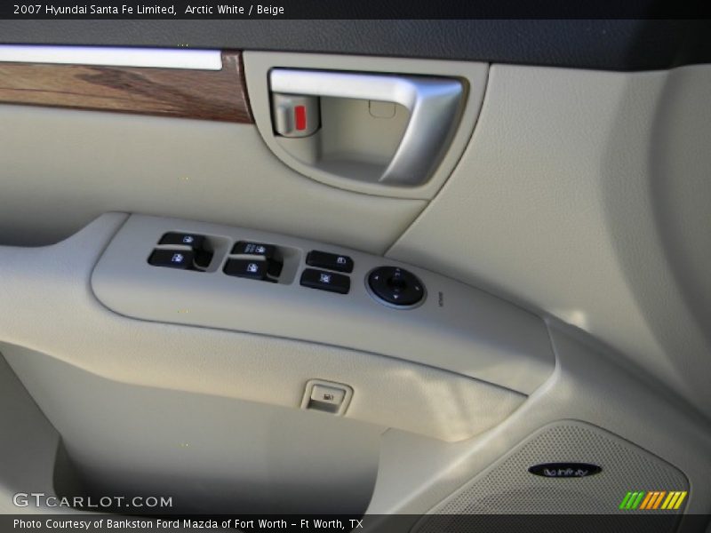 Arctic White / Beige 2007 Hyundai Santa Fe Limited