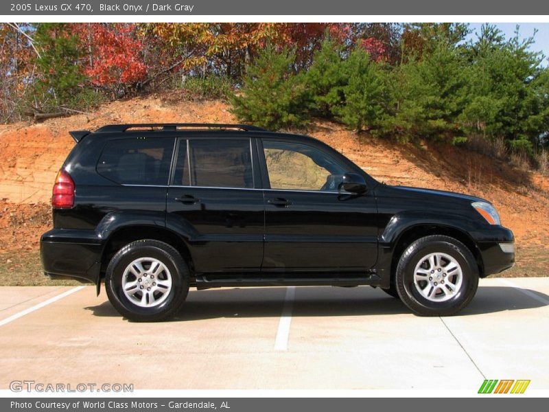 Black Onyx / Dark Gray 2005 Lexus GX 470