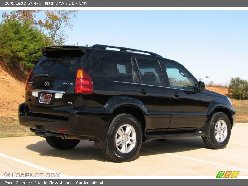 Black Onyx / Dark Gray 2005 Lexus GX 470