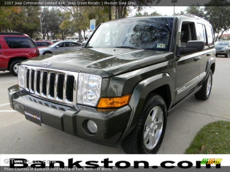 Jeep Green Metallic / Medium Slate Gray 2007 Jeep Commander Limited 4x4
