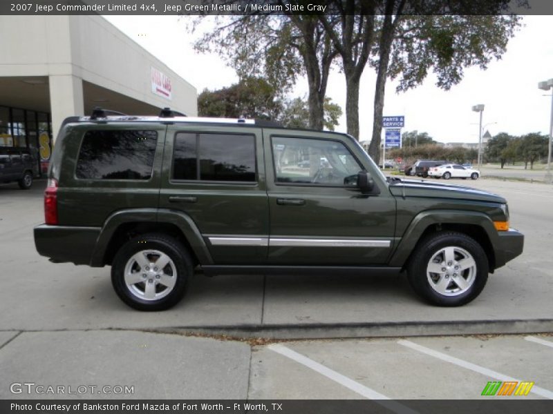 Jeep Green Metallic / Medium Slate Gray 2007 Jeep Commander Limited 4x4