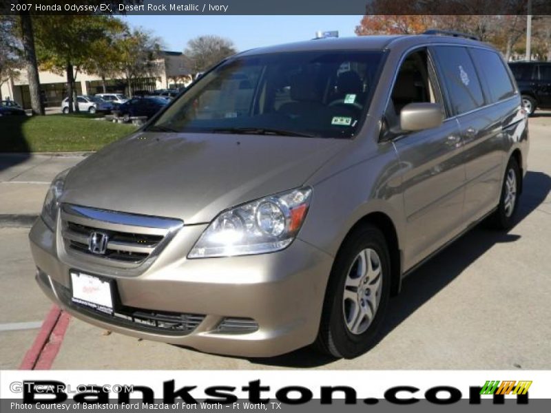 Desert Rock Metallic / Ivory 2007 Honda Odyssey EX