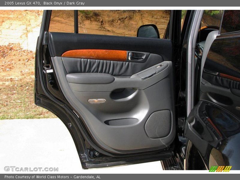 Black Onyx / Dark Gray 2005 Lexus GX 470
