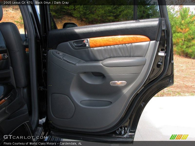 Black Onyx / Dark Gray 2005 Lexus GX 470
