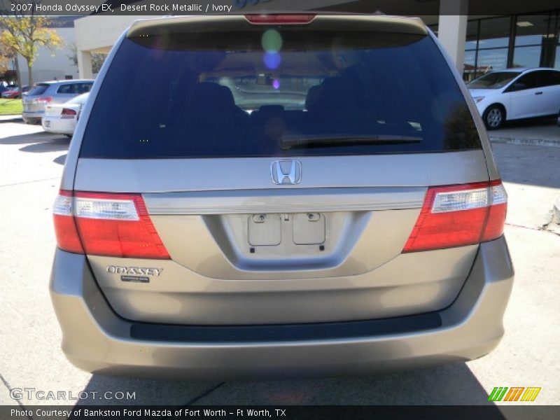 Desert Rock Metallic / Ivory 2007 Honda Odyssey EX