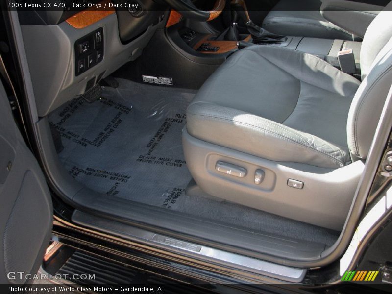 Black Onyx / Dark Gray 2005 Lexus GX 470