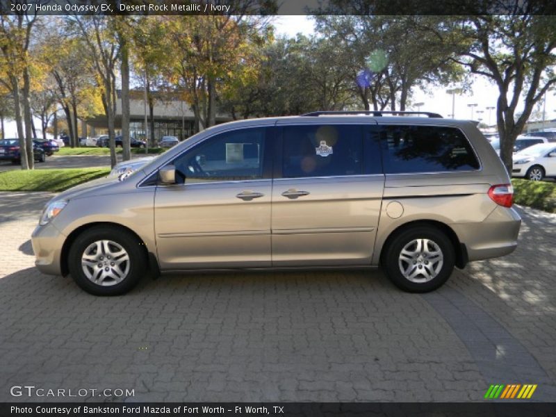 Desert Rock Metallic / Ivory 2007 Honda Odyssey EX