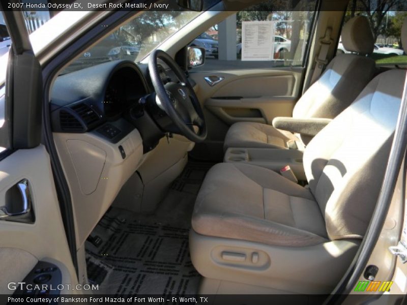 Desert Rock Metallic / Ivory 2007 Honda Odyssey EX
