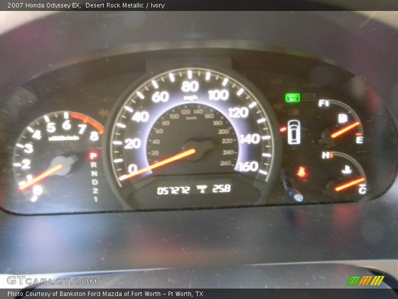 Desert Rock Metallic / Ivory 2007 Honda Odyssey EX