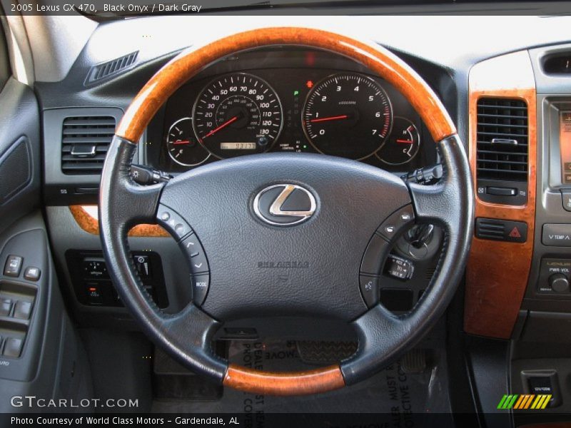 Black Onyx / Dark Gray 2005 Lexus GX 470