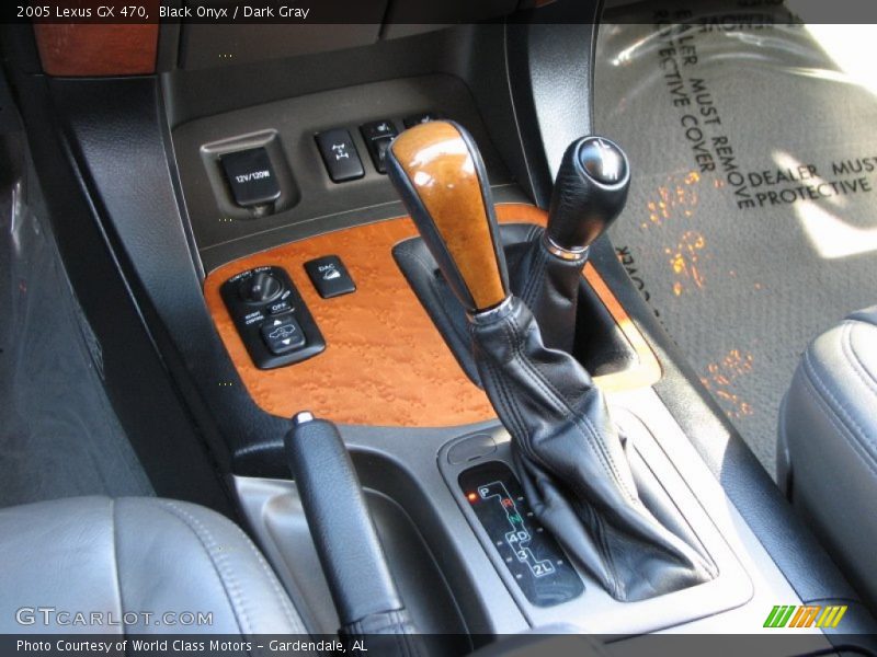 Black Onyx / Dark Gray 2005 Lexus GX 470