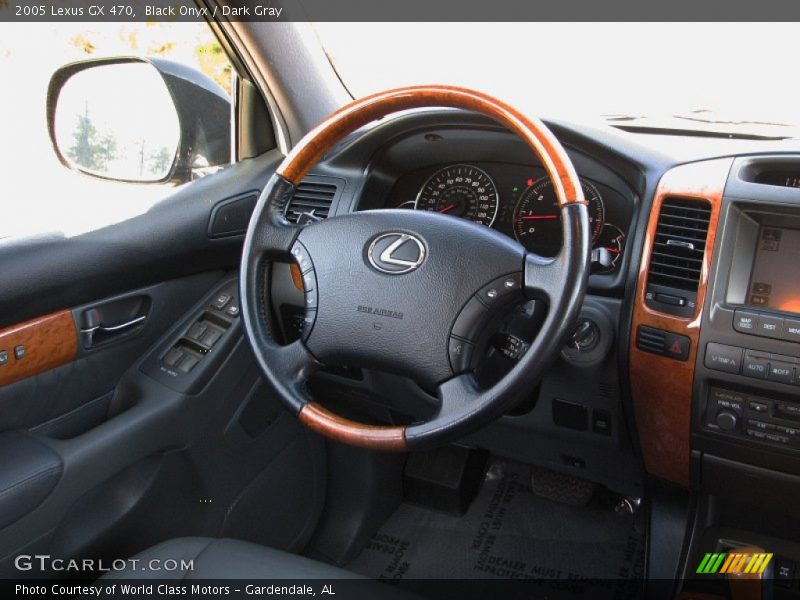 Black Onyx / Dark Gray 2005 Lexus GX 470