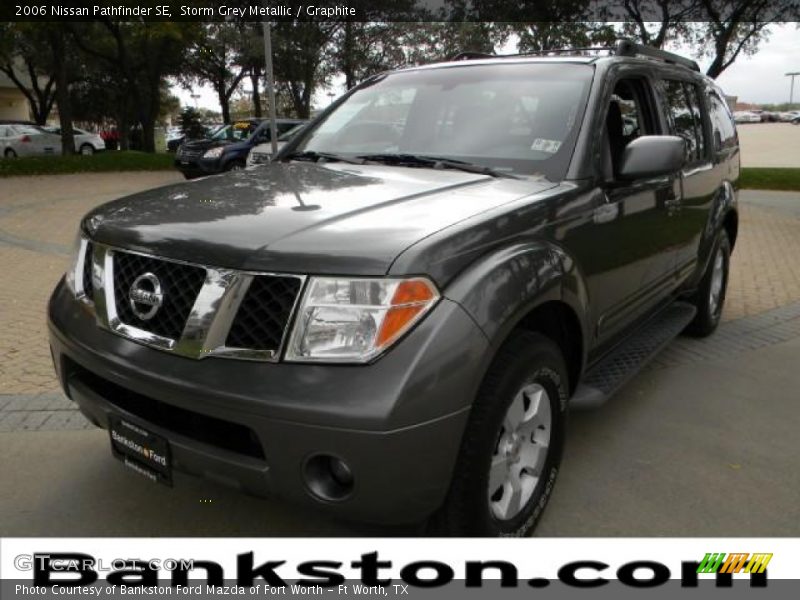 Storm Grey Metallic / Graphite 2006 Nissan Pathfinder SE