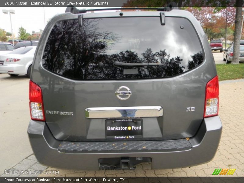 Storm Grey Metallic / Graphite 2006 Nissan Pathfinder SE