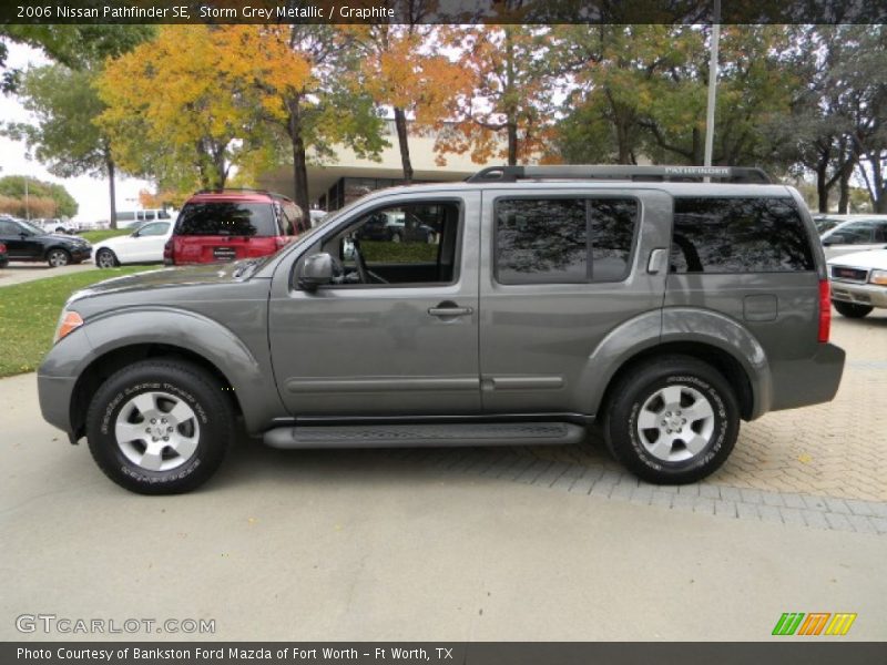 Storm Grey Metallic / Graphite 2006 Nissan Pathfinder SE