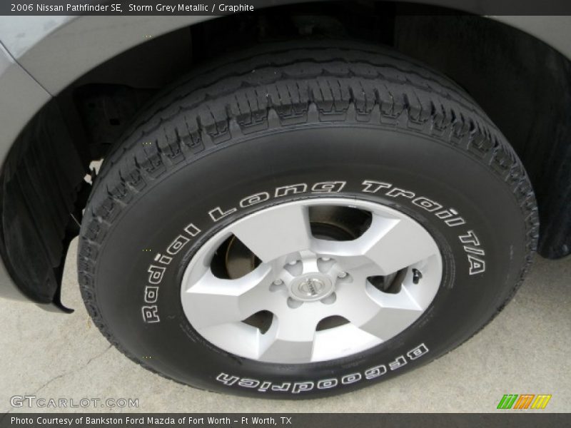 Storm Grey Metallic / Graphite 2006 Nissan Pathfinder SE
