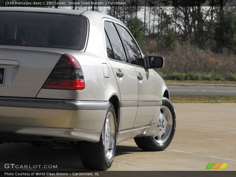 Smoke Silver Metallic / Parchment 1999 Mercedes-Benz C 280 Sedan