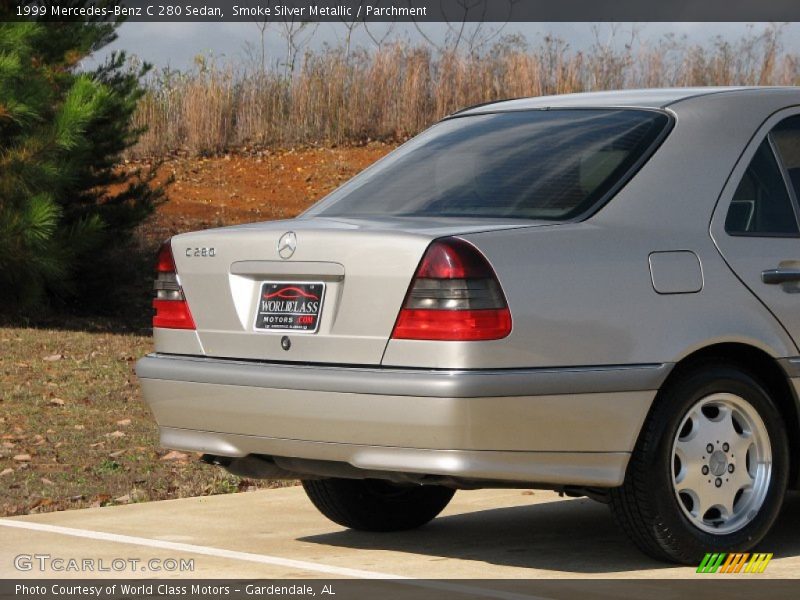 Smoke Silver Metallic / Parchment 1999 Mercedes-Benz C 280 Sedan