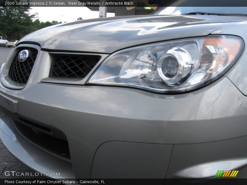 Steel Gray Metallic / Anthracite Black 2006 Subaru Impreza 2.5i Sedan
