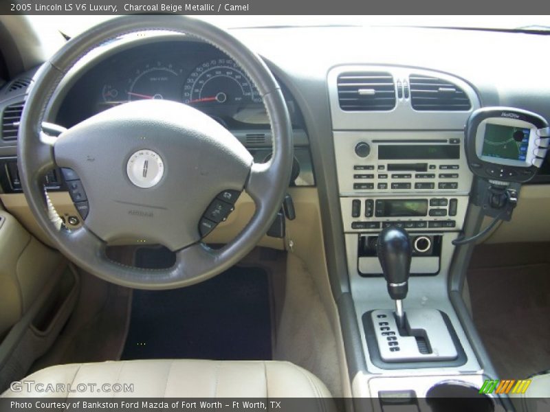 Charcoal Beige Metallic / Camel 2005 Lincoln LS V6 Luxury