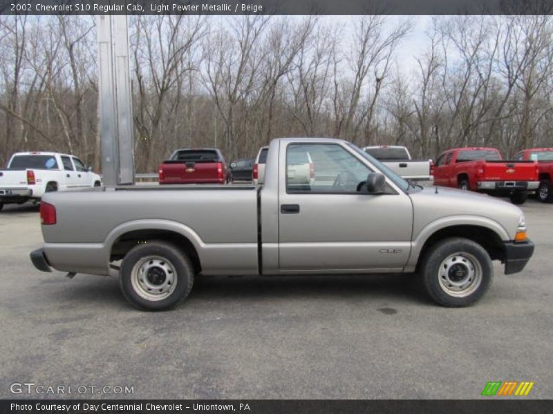  2002 S10 Regular Cab Light Pewter Metallic