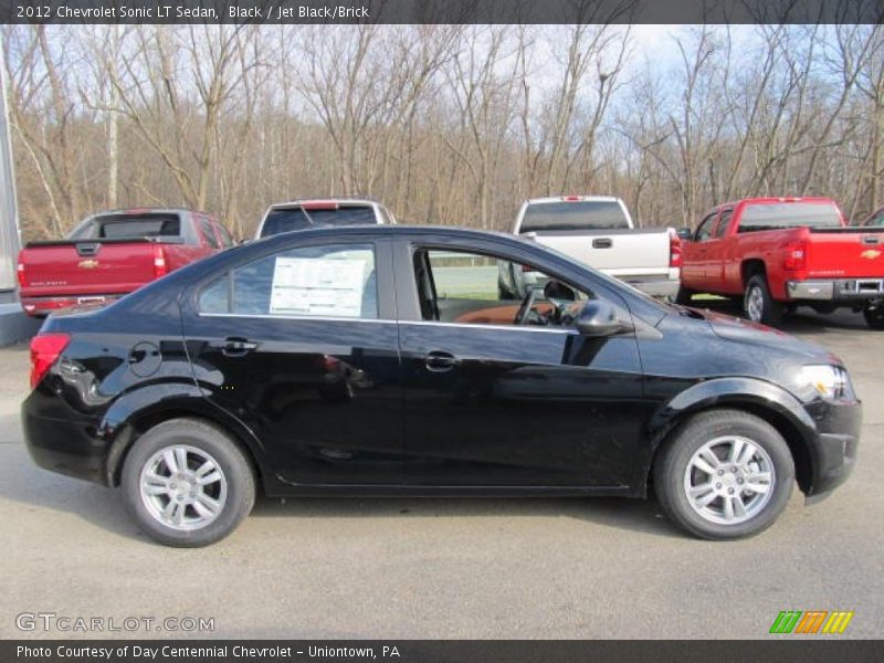  2012 Sonic LT Sedan Black