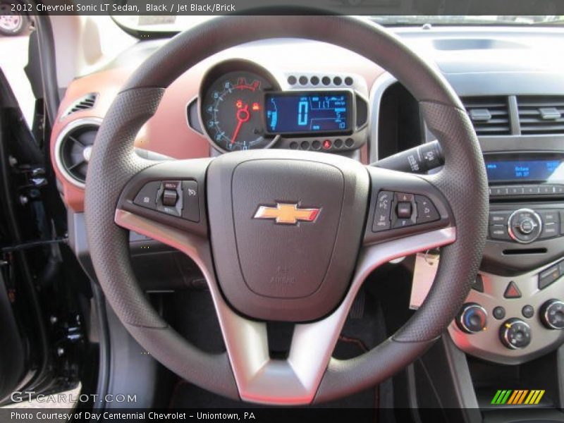  2012 Sonic LT Sedan Steering Wheel