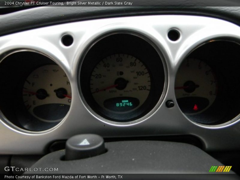 Bright Silver Metallic / Dark Slate Gray 2004 Chrysler PT Cruiser Touring