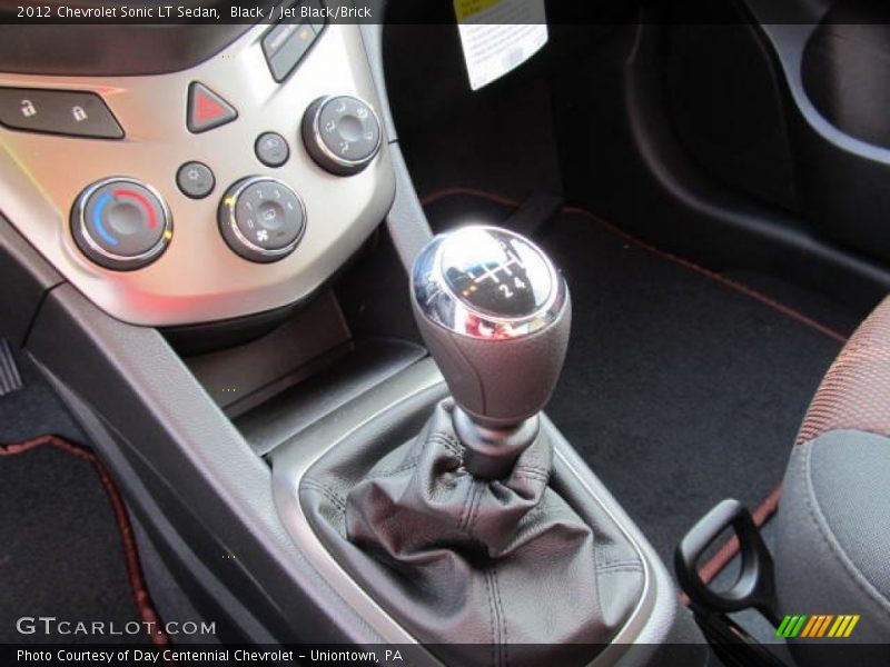  2012 Sonic LT Sedan 6 Speed Manual Shifter