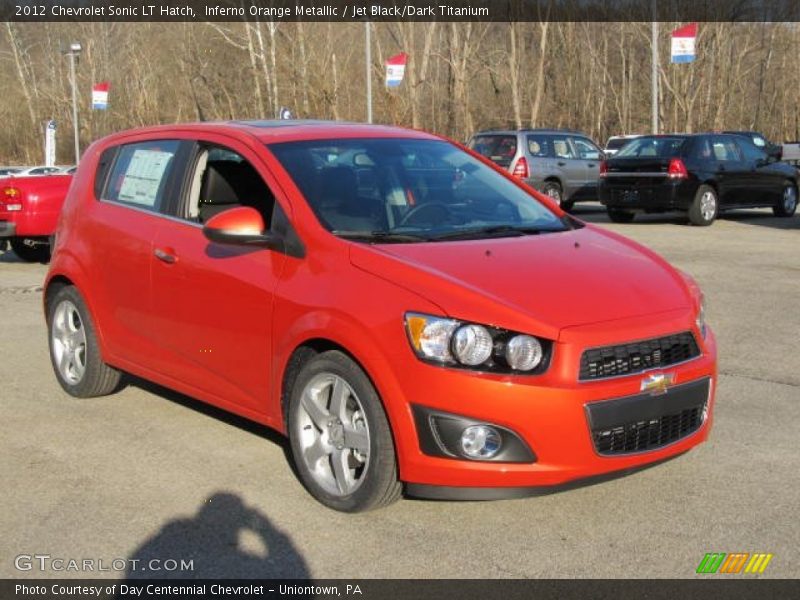 Front 3/4 View of 2012 Sonic LT Hatch