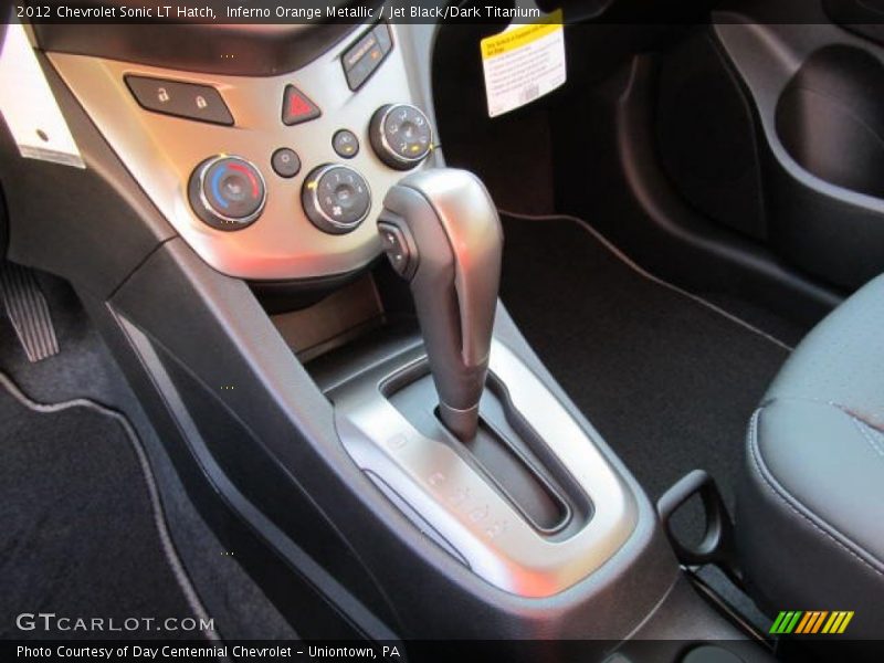  2012 Sonic LT Hatch 6 Speed Automatic Shifter