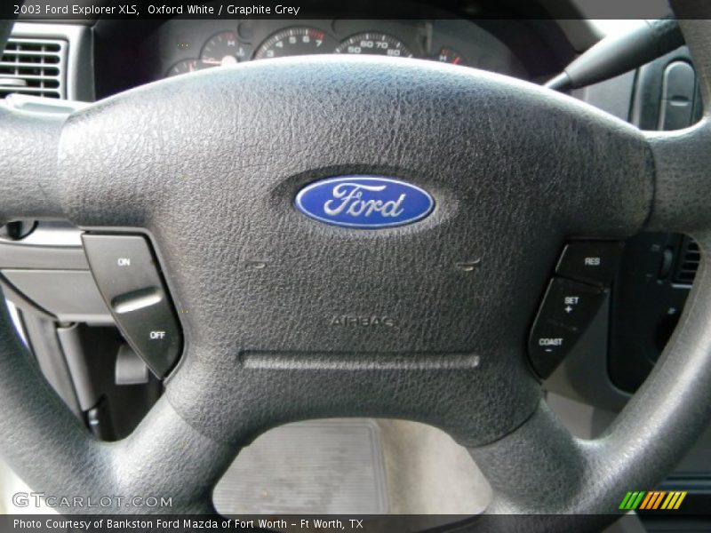 Oxford White / Graphite Grey 2003 Ford Explorer XLS