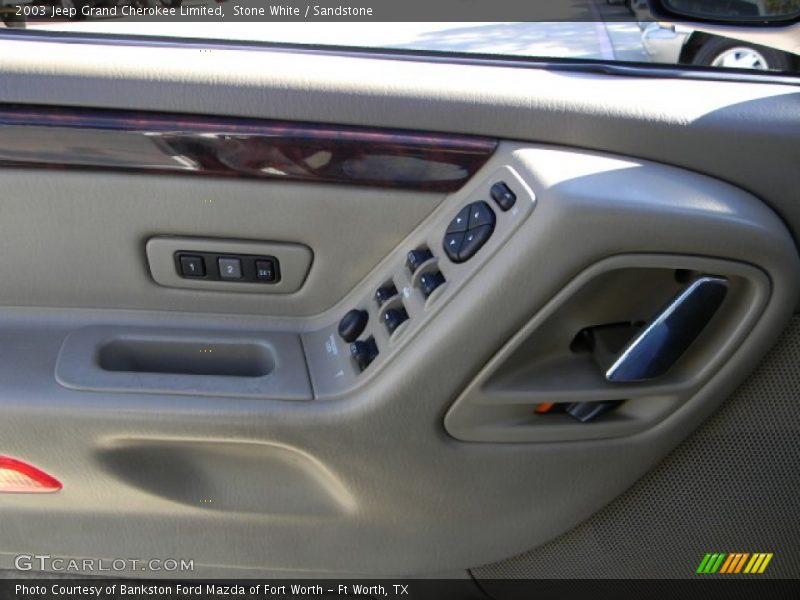 Stone White / Sandstone 2003 Jeep Grand Cherokee Limited